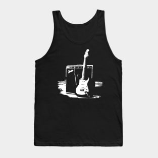 Guitar with Amp Tank Top